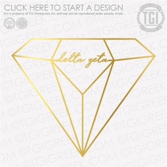 Delta Zeta-TSU Diamond Bid Day Colors - TGI Promo