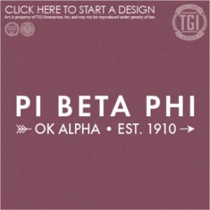 Pi Beta Phi-OU Round 1 Shirts
